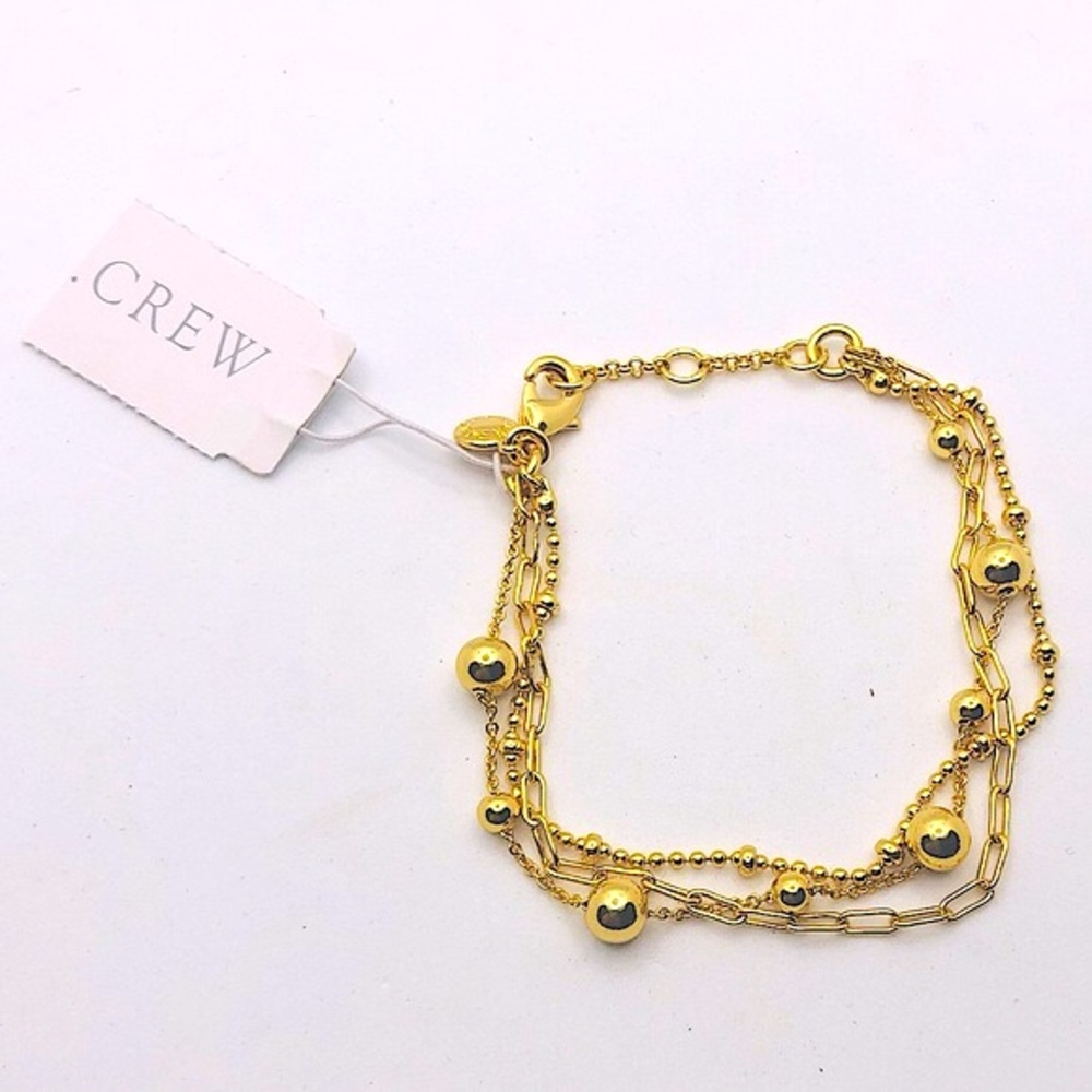 J.Crew gold bracelet